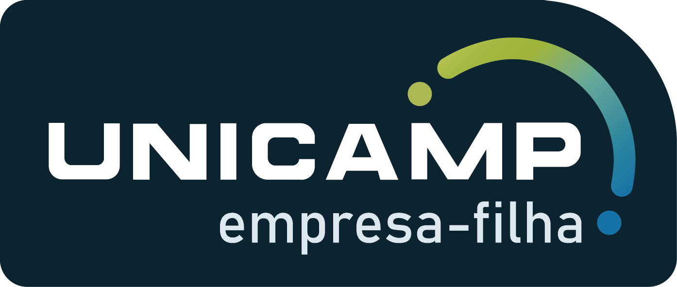 Selo de reconhecimento UNICAMP Empresa Filha